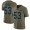 Panthers #53 Brian Burns Olive Men's Stitched NFL Limited 2017 Salute To Service Jersey