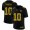 Chicago Chicago Bears #10 Mitchell Trubisky Men's Leopard Print Fashion Vapor Limited NFL Jersey Black Men's