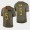 Chicago Chicago Bears #15 Eddy Pineiro Men's Olive Gold 2019 Salute to Service Limited NFL 100 Jersey
