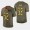 Chicago Chicago Bears #52 Khalil Mack Men's Olive Gold 2019 Salute to Service Limited NFL 100 Jersey