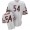 Mitchell and Ness Chicago Bears #54 Brian Urlacher White Stitched Throwback NFL Jersey