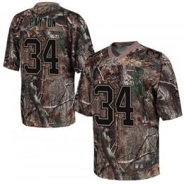 Bears #34 Walter Payton Camo Men's Stitched NFL Realtree Elite Jersey