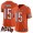 Chicago Bears #15 Eddy Pineiro Orange Men's 100th Season Stitched NFL Limited Rush Jersey