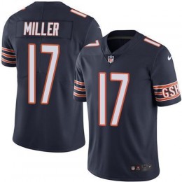 Chicago Bears #17 Anthony Miller Navy Blue Team Color Men's Stitched NFL Vapor Untouchable Limited Jersey