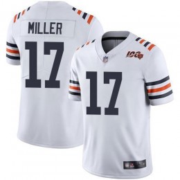 Chicago Bears #17 Anthony Miller White Alternate Men's Stitched NFL Vapor Untouchable Limited 100th Season Jersey