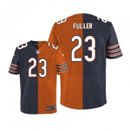 Chicago Bears #23 Kyle Fuller Navy Blue/Orange Men's Stitched NFL Elite Split Jersey