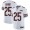 Chicago Bears #25 Mike Davis White Men's 100th Season Stitched NFL Vapor Untouchable Limited Jersey