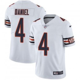 Chicago Bears #4 Chase Daniel White Men's Stitched NFL Vapor Untouchable Limited Jersey
