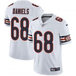 Chicago Bears #68 James Daniels White Men's Stitched NFL Vapor Untouchable Limited Jersey
