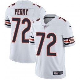 Chicago Bears #72 William Perry White Men's Stitched NFL Vapor Untouchable Limited Jersey