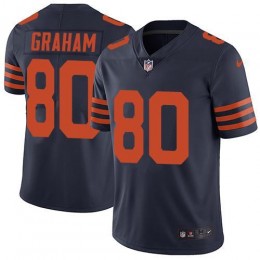 Chicago Bears #80 Jimmy Graham Navy Blue Alternate Men's Stitched NFL Vapor Untouchable Limited Jersey