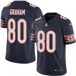 Chicago Bears #80 Jimmy Graham Navy Blue Team Color Men's Stitched NFL Vapor Untouchable Limited Jersey