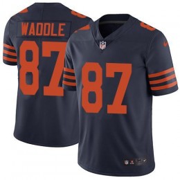Chicago Bears #87 Tom Waddle Navy Blue Alternate Men's Stitched NFL Vapor Untouchable Limited Jersey