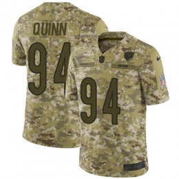 Chicago Bears #94 Robert Quinn Camo Men's Stitched NFL Limited 2018 Salute To Service Jersey