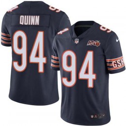 Chicago Bears #94 Robert Quinn Navy Blue Team Color Men's Stitched NFL 100th Season Vapor Untouchable Limited Jersey