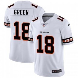 Cincinnati Cincinnati Bengals #18 A.J. Green White Team Logo Vapor Limited NFL Jersey