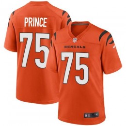 Cincinnati Cincinnati Bengals #75 Isaiah Prince Orange Alternate Game Jersey