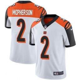 Bengals #2 Evan McPherson White Men's Stitched NFL Vapor Untouchable Limited Jersey