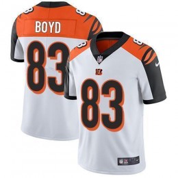 Bengals #83 Tyler Boyd White Men's Stitched NFL Vapor Untouchable Limited Jersey