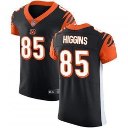 Bengals #85 Tee Higgins Black Team Color Men's Stitched NFL Vapor Untouchable Elite Jersey