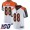 Bengals #88 Hayden Hurst White Men's Stitched NFL 100th Season Vapor Untouchable Limited Jersey