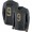 Bengals #9 Joe Burrow Anthracite Salute To Service Men's Stitched NFL Limited Therma Long Sleeve Jersey