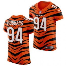 Bengals #94 Sam Hubbard Men's 2021-22 Orange City Edition Elite NFL Jersey