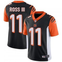 Cincinnati Bengals #11 John Ross III Black Team Color Men's Stitched NFL Vapor Untouchable Limited Jersey