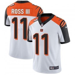 Cincinnati Bengals #11 John Ross III White Men's Stitched NFL Vapor Untouchable Limited Jersey