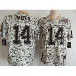 Cincinnati Bengals #14 Andy Dalton Camo Men's Stitched NFL Elite USMC Jersey