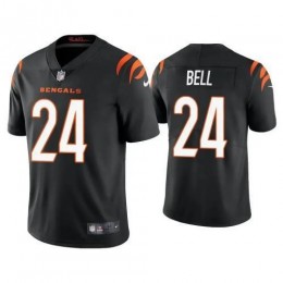 Cincinnati Bengals #24 Vonn Bell Black Vapor Limited Jersey