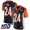 Cincinnati Bengals #24 Vonn Bell Black Team Color Super Bowl LVI Patch Men's Stitched NFL 100th Season Vapor Limited Jersey