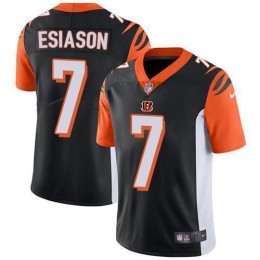 Cincinnati Bengals #7 Boomer Esiason Black Team Color Men's Stitched NFL Vapor Untouchable Limited Jersey