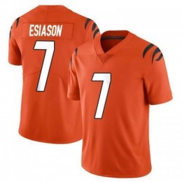 Cincinnati Bengals #7 Boomer Esiason Orange Men's Alternate Vapor Limited Jersey