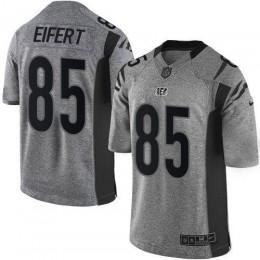 Cincinnati Bengals #85 Tyler Eifert Gray Men's Stitched NFL Limited Gridiron Gray Jersey
