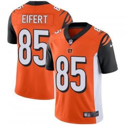 Cincinnati Bengals #85 Tyler Eifert Orange Alternate Men's Stitched NFL Vapor Untouchable Limited Jersey