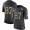 Cincinnati Bengals #87 C.J. Uzomah Black Team Color Super Bowl LVI Patch Men's Stitched NFL Limited Therma Long Sleeve Jersey