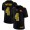 Cleveland Browns #4 Deshaun Watson Men's Black Golden Sequin Vapor Limited NFL Jersey