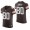 Cleveland Browns #80 Jarvis Landry Men's Brwon Team Color Men's Stitched NFL 2020 Vapor Untouchable Elite Jersey