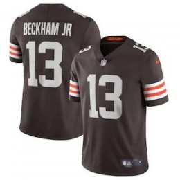 Cleveland Cleveland Browns #13 Odell Beckham Jr. Men's Brown 2020 Vapor Limited Jersey