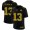 Cleveland Cleveland Browns #13 Odell Beckham Jr. Men's Leopard Print Fashion Vapor Limited NFL Jersey Black Men's