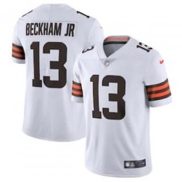 Cleveland Cleveland Browns #13 Odell Beckham Jr. Men's White 2020 Vapor Limited Jersey