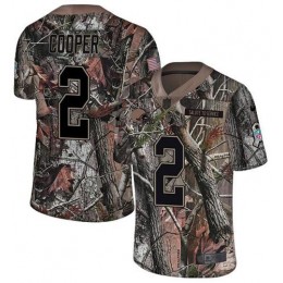 Browns #2 Amari Cooper Camo Men's Stitched NFL Limited Rush Realtree Jersey