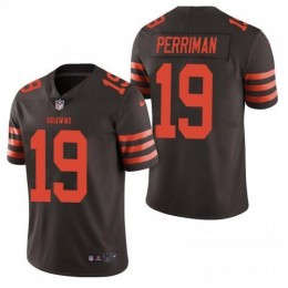 Cleveland Browns #19 Breshad Perriman Brown Men's Stitched NFL Limited Rush Jersey