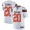 Cleveland Browns #20 Tavierre Thomas White Men's Stitched NFL Vapor Untouchable Limited Jersey