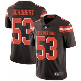 Cleveland Browns #53 Joe Schobert Brown Team Color Men's Stitched NFL Vapor Untouchable Limited Jersey