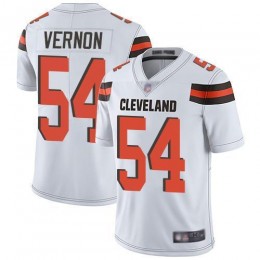 Cleveland Browns #54 Olivier Vernon White Men's Stitched NFL Vapor Untouchable Limited Jersey