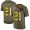 Dallas Cowboys #21 Ezekiel Elliott NFL Men's Olive Gold 2019 Salute To Service Limited Jersey