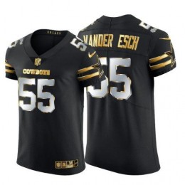 Dallas Cowboys #55 Leighton Vander Esch Men's Black Edition Vapor Untouchable Elite NFL Jersey