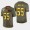 Dallas Cowboys #55 Leighton Vander Esch Men's Olive Gold 2019 Salute To Service Limited NFL 100 Jersey